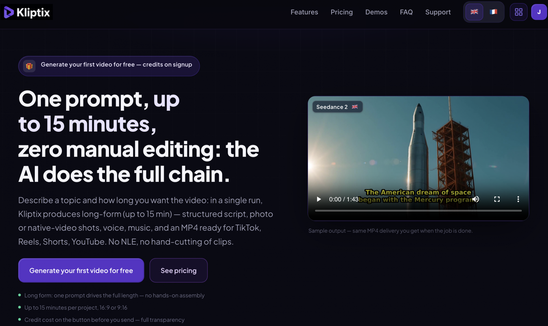 Kliptix AI Reviews : An AI Video Generator